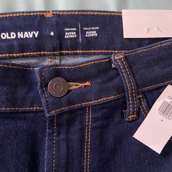 Old Navy super skinny high rise jeans size 4 - Picture 3 of 5